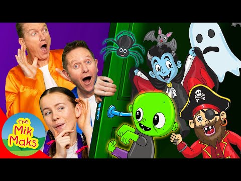 Kids Halloween Songs Compilation 🎃 | The Mik Maks | Finger Family & Silly Skeleton Shuffle