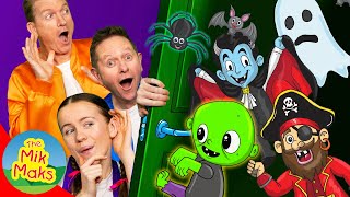 Kids Halloween Songs Compilation 🎃 | The Mik Maks | Finger Family & Silly Skeleton Shuffle