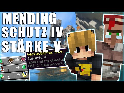 Hin und Her x600 | MENDING, SCHUTZ IV, STÄRKE V, ALLES für 1 Emerald? | Minecraft Lets Play #157