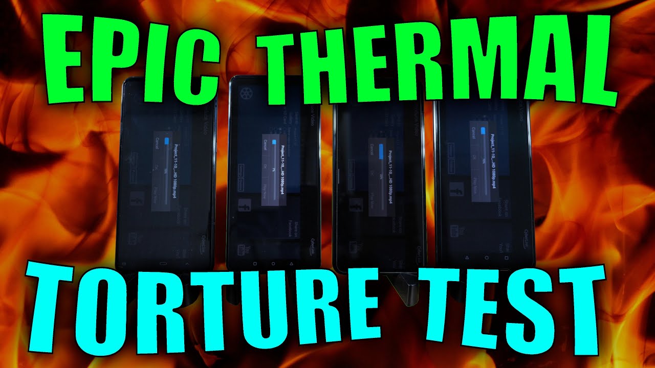 Smartphone Thermal Throttle Test: Pixel 4XL vs LG V50 vs OnePlus 7T vs Asus ROG II