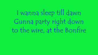 Bonfire Lyrics