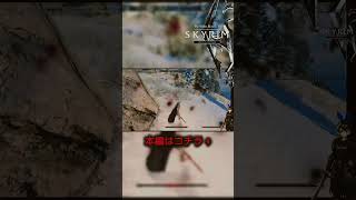 スカイリム #17ショート 追いかけ回された･･･ #shorts #skyrim