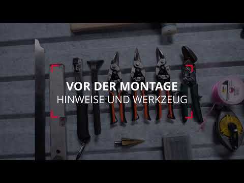 dachbleche24 - 01 Montage Vorbereitungen