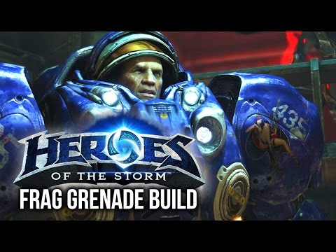 Heroes of the Storm: "Frag Grenade" Tychus Build!