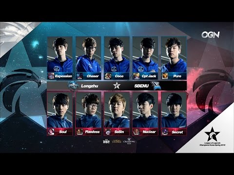 LZ vs SSB Game 3 Highlights - LONGZHU GAMING vs SBENU SONICBOOM - LCK Week 5 - SPRING 2016
