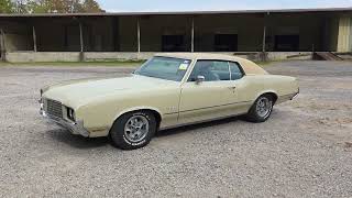 1972 Oldsmobile Cutlass Supreme Two-door Holiday Coupe Walk Around and Drive By