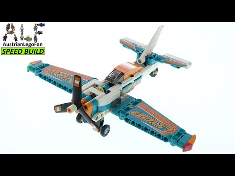 Vidéo LEGO Technic 42117 : Avion de course