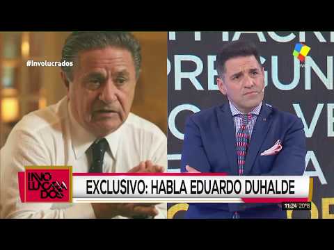 Eduardo Duhalde: “La situación es parecida a la del 2001"