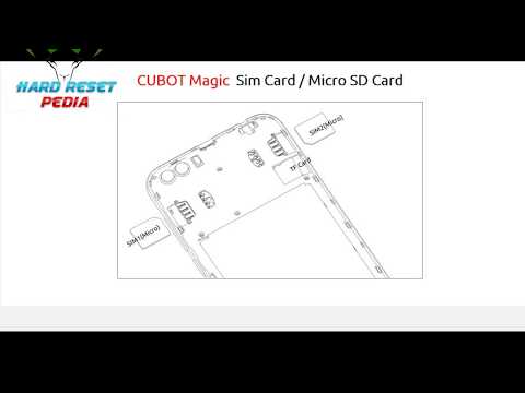 ☑️ CUBOT Magic Insert Sim Card & Micro SD Card
