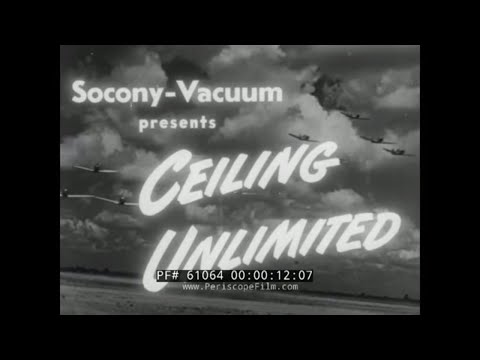 "CEILING UNLIMITED" 1940s INNOVATIONS IN TRANSPORTATION & AVIATION   SOCONY-VACUUM OIL CO. 61064