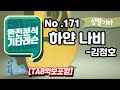 [TAB] 하얀나비 - 김정호 기타레슨(기타강의,기타강좌,기타강습) mp3