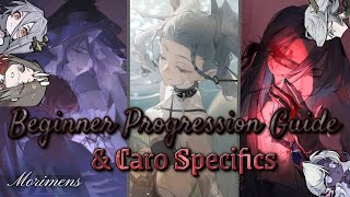 [Morimens] Beginner Guide (Timestamps in Desc.) &amp; Caro Specifics