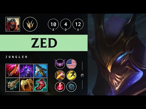 Zed Jungle vs Kayn: Rampage - NA Master Patch 14.19