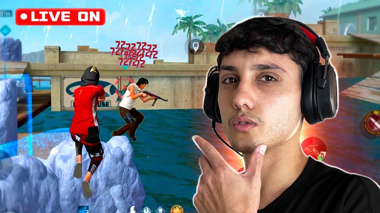 🔥😱  HOJE E SO CAPA DE AWM NA RANKED !  🔥😱 FREE FIRE AO VIVO 🔥ONEXT AO VIVO 🔥