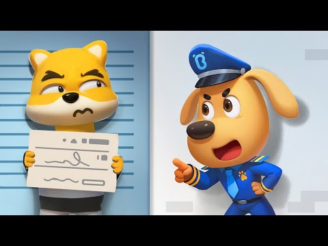Policía vs. Ladrones en Fuga 🚨 Dibujos Animados 🔍Sheriff Labrador en Español