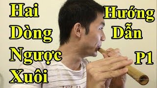 Hướng dẫn Thổi Sáo Hai Dòng Ngược Xuôi (Phần 1) - Cực Kì chi tiết - Alex Tú