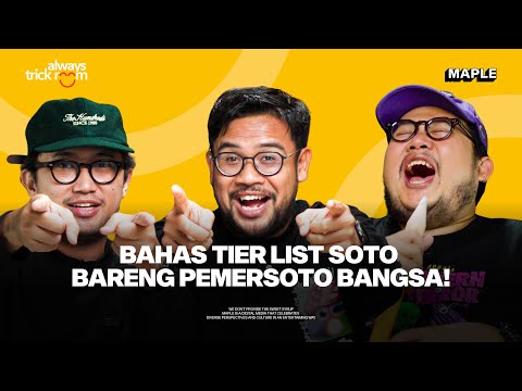 #ALWAYSTRICKROOM S1 E5: Reviewing Soto and Taking Photos with Soto Lover Yusril Fahriza