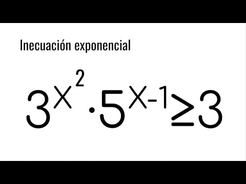 RETO MATEMÁTICO. Inecuación Exponencial.