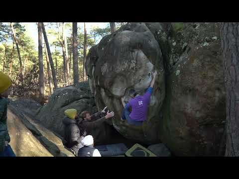 Beatle Juice 7a+ Cuisinière Crête Sud - Fontainebleau