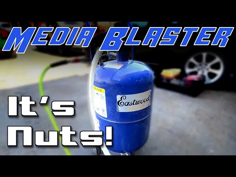 Eastwood Media Blaster And Ground Walnut Shells