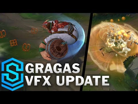 Gragas Visual Effect Update - All Skins Comparison | League Of Legends