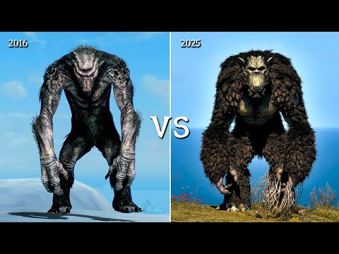 Creatures Comparison - Skyrim Remastered VS Oblivion Remastered