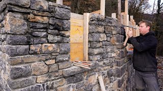 Finishing the Stone Building!