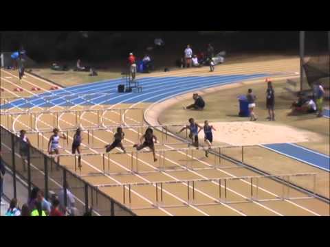 Coaches Invitational Girls 100 Hurdles 2014