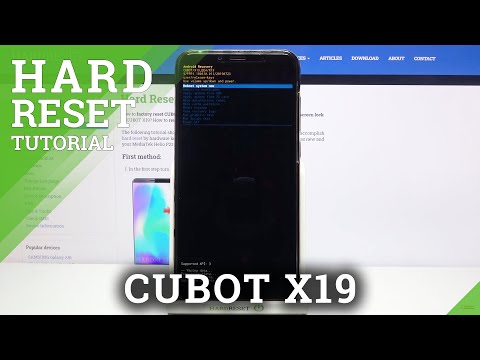 How to Hard Reset CUBOT X19 - Wipe Data by Recovery Mode