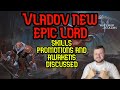 New Epic Lord Vladov Skills Promotions And Awakens Discussed! - Watcher of Realms