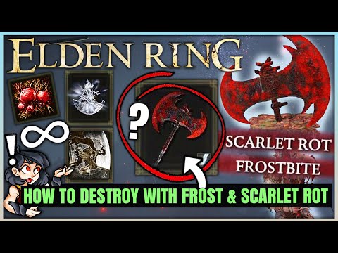 This New Colossal Rot & Ash of War Combo is INCREDIBLE - Best Frost Rot Weapon Build - Elden Ring!