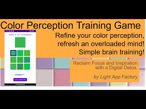 Color Perception Training Game video thumbnail