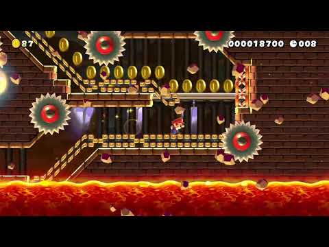 Super Mario Maker 2 Castle Escape Speedrun!