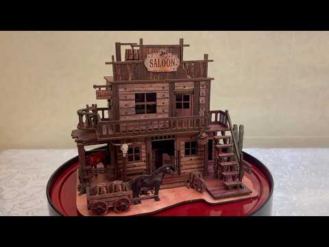 Western Saloon Video