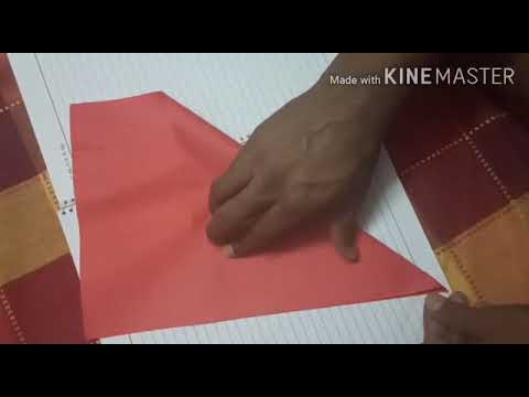 How to make paper tulip,paper tulip flower