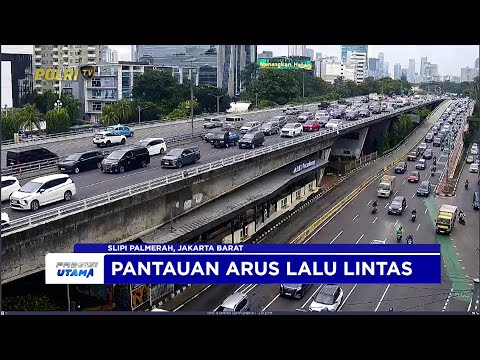 NTMC POLRI - PANTAUAN ARUS LALU LINTAS SORE 18/06/25