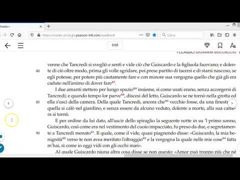 Boccaccio, Decameron, Tancredi e Ghismunda, parte 2