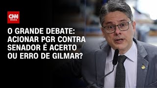 Vídeo: Acionar PGR contra senador Alessandro Vieira é aceito ou erro de Gilmar? | O GRANDE DEBATE