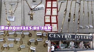 🤩 ORO DE 10K en Calle Madero Centro CdMx/Arracadas, Dijes 1 Parte