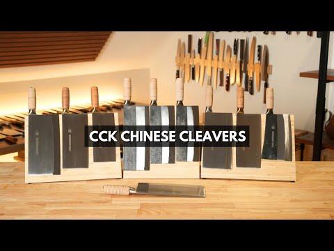 CCK Chinese Cleavers | Thin Slicers and Thick Choppers