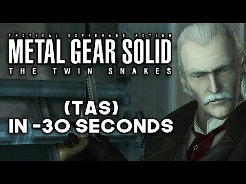 TAS Metal Gear Solid Revolver Ocelot in 30 seconds