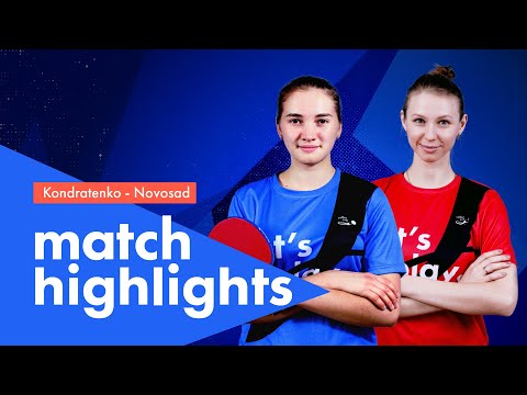 ОГНЕННАЯ ЗАРУБА: Новосад - Кондратенко | Лучшие матчи | Setka Cup | Настольный теннис