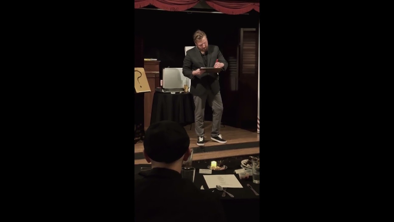 Promotional video thumbnail 2 for Magician & Mentalist Finn Joseph