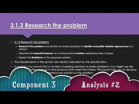 A Level Computer Science - Programming Project Analysis #2