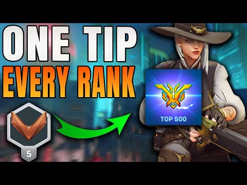1 Tip to Climb Through EVERY Rank - Bronze to Top 500 | Overwatch 2 Tips and Tricks