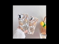 Силиконовые Чехлы для iPhone 11 / XR с эффектом золота и яркими принтами Lovecom
