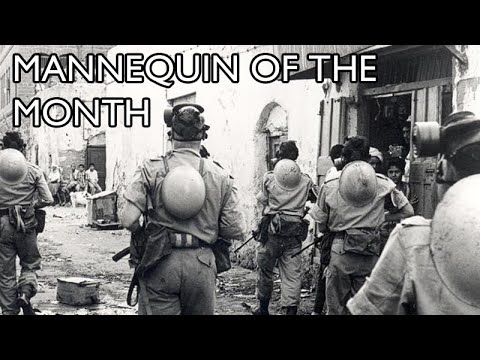 Mannequin of the Month - British Soldier, Aden, 1967