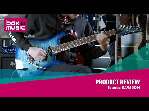 Ibanez SA960QM - NAMM 2017 (first full review)