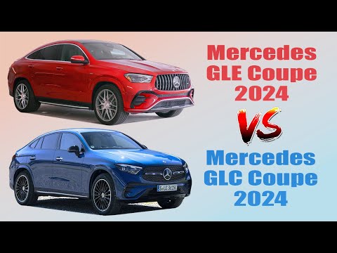 Mercedes GLE Coupé (2024) vs. Mercedes GLC Coupé (2024) – Gemeinsamkeiten und Unterschiede