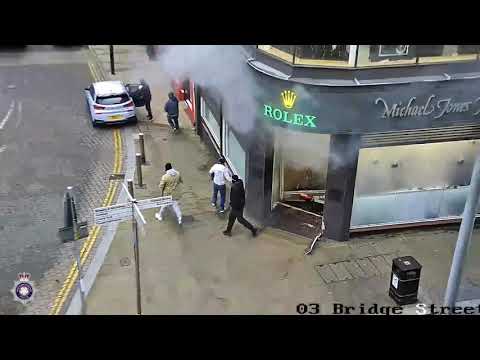 Father and son found guilty of Northampton jewellers robbery